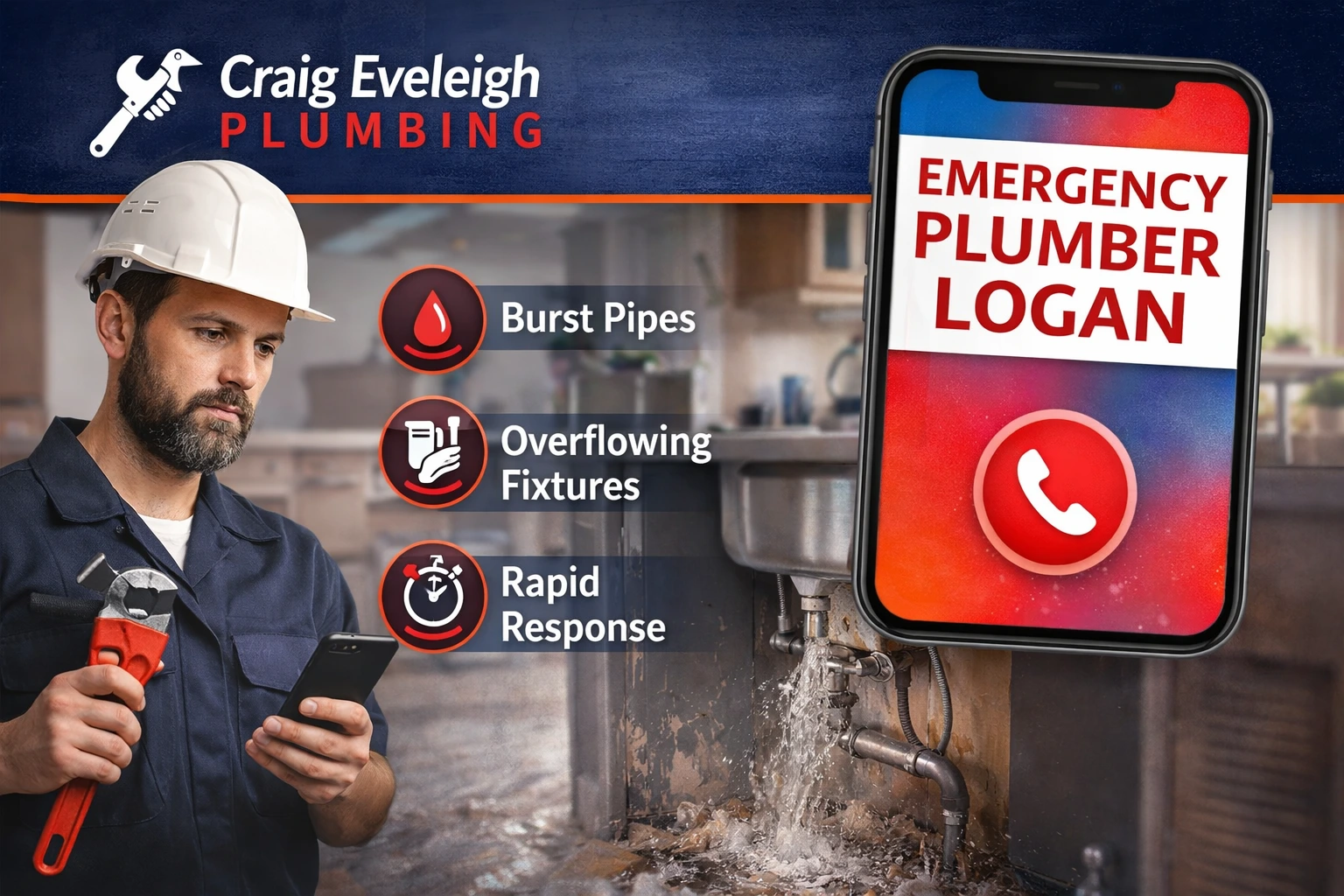 Emergency Plumber Logan