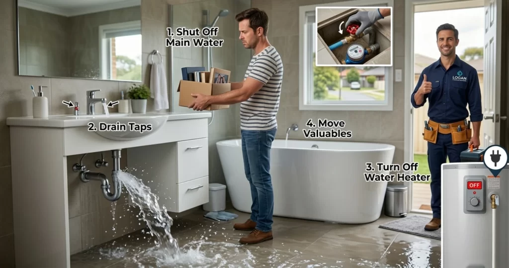 Waiting for Your Emergency Plumber Logan